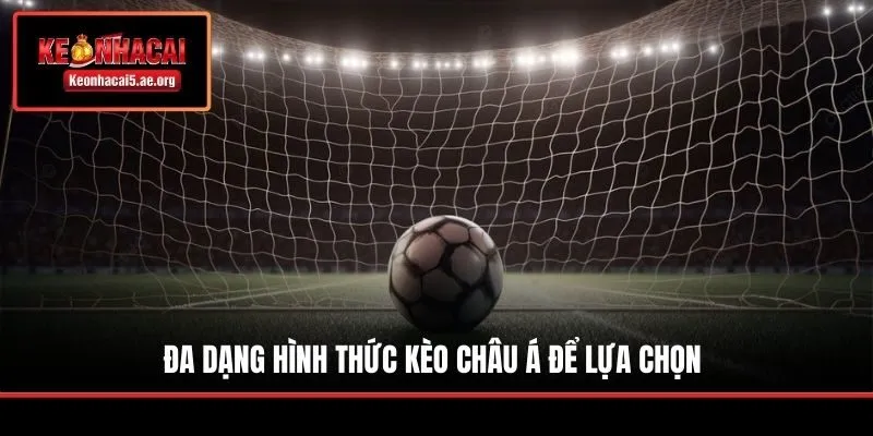 Đa dạng hình thức kèo châu Á để lựa chọn