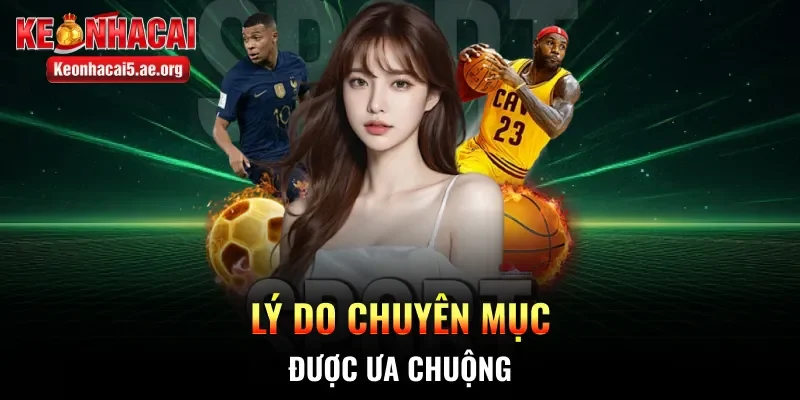 Lý do chuyên mục được ưa chuộng